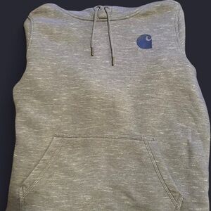 Carhartt Women’s Dusty Purple Hoodie Distressed